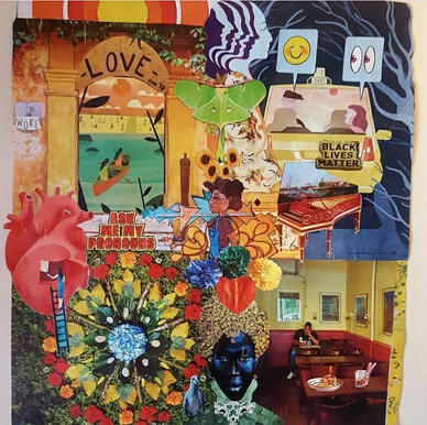 talking points, or social distancing, collage 2022