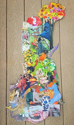 garden of plenty, collage 2021