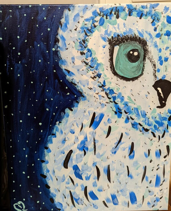 wonder 2022 acrylic on canvas